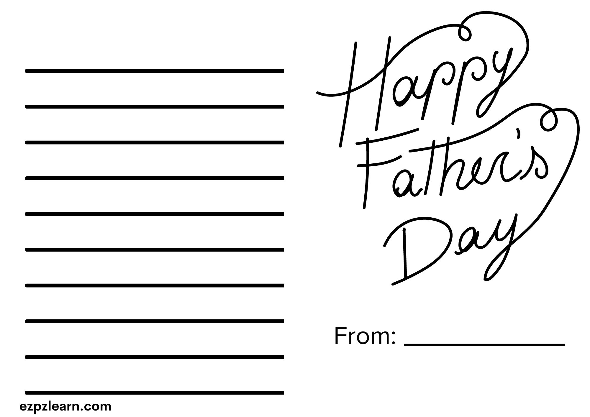 Happy Father's Day Card